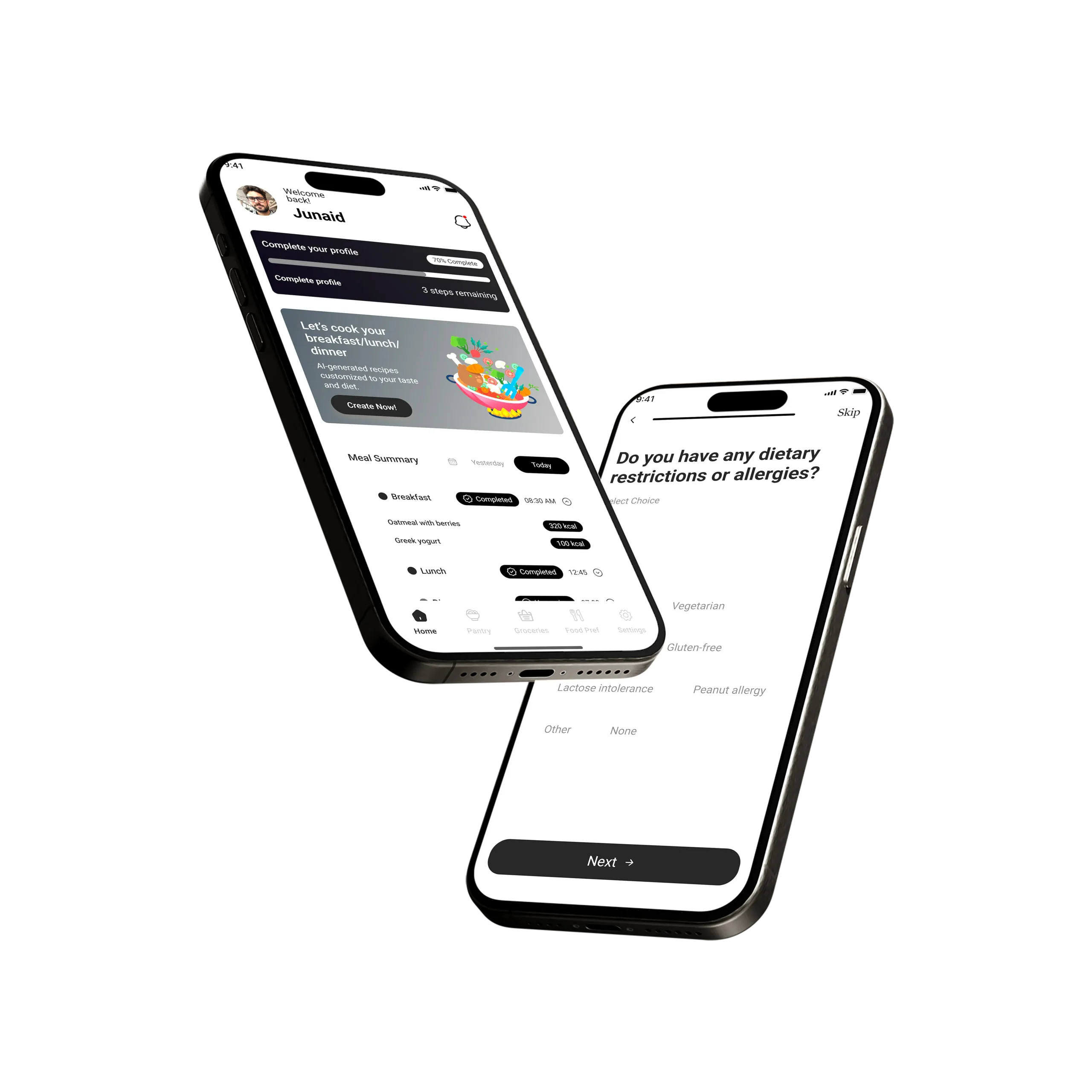 AI-Powered Nutrition App